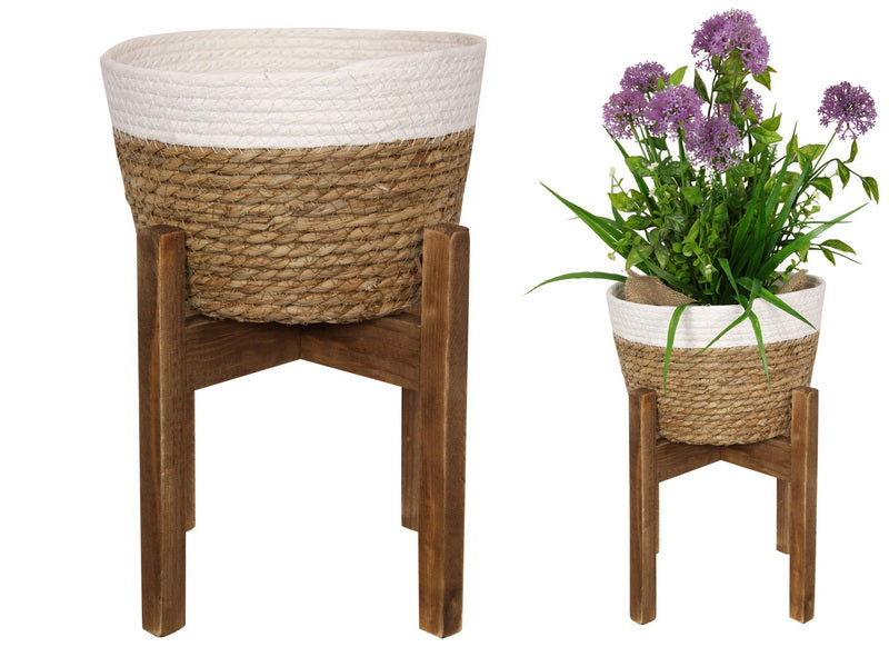 PLANTER BASKET ON STAND