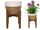 PLANTER BASKET ON STAND